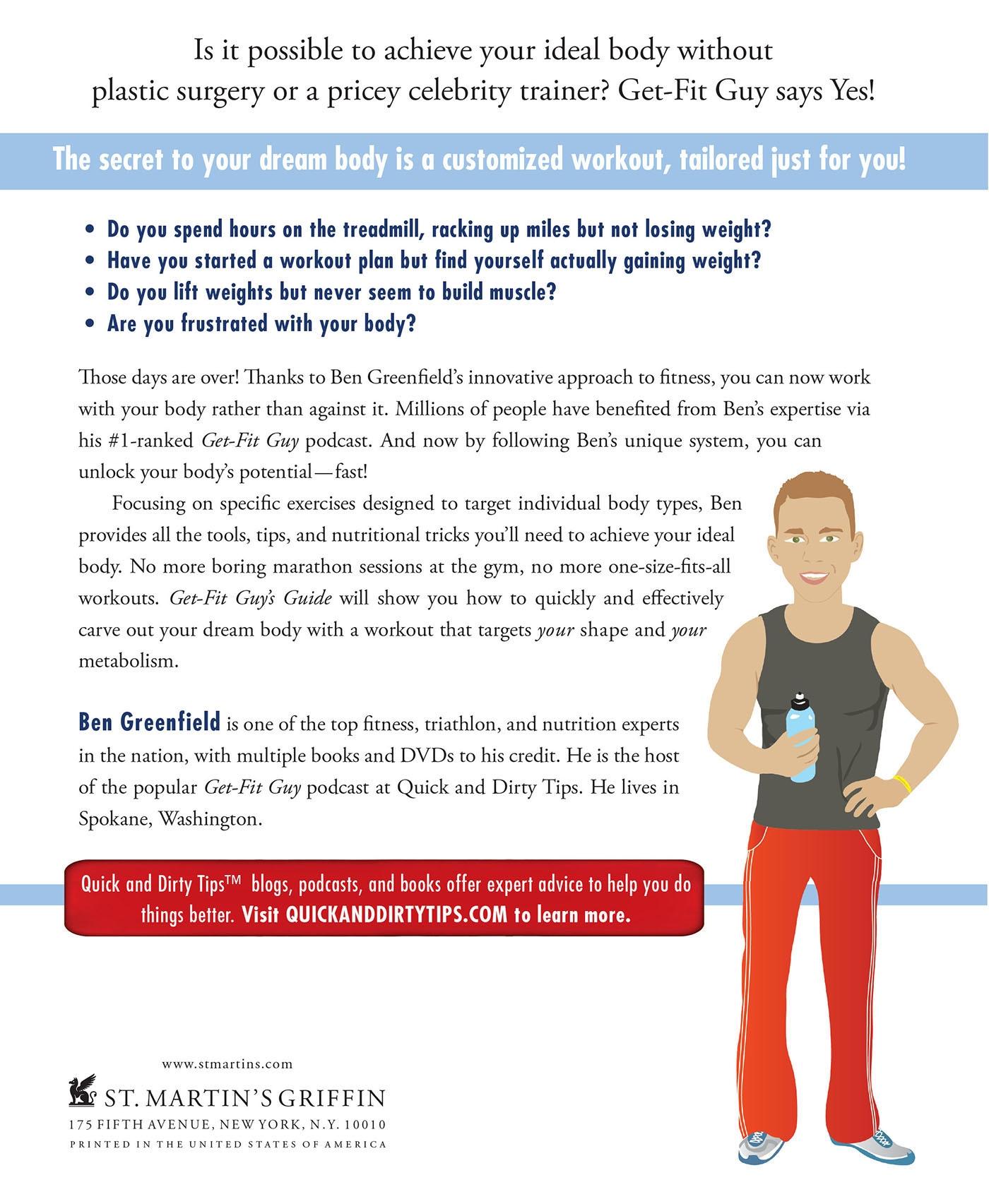 Rückseitencover GET-FIT GUY'S GUIDE