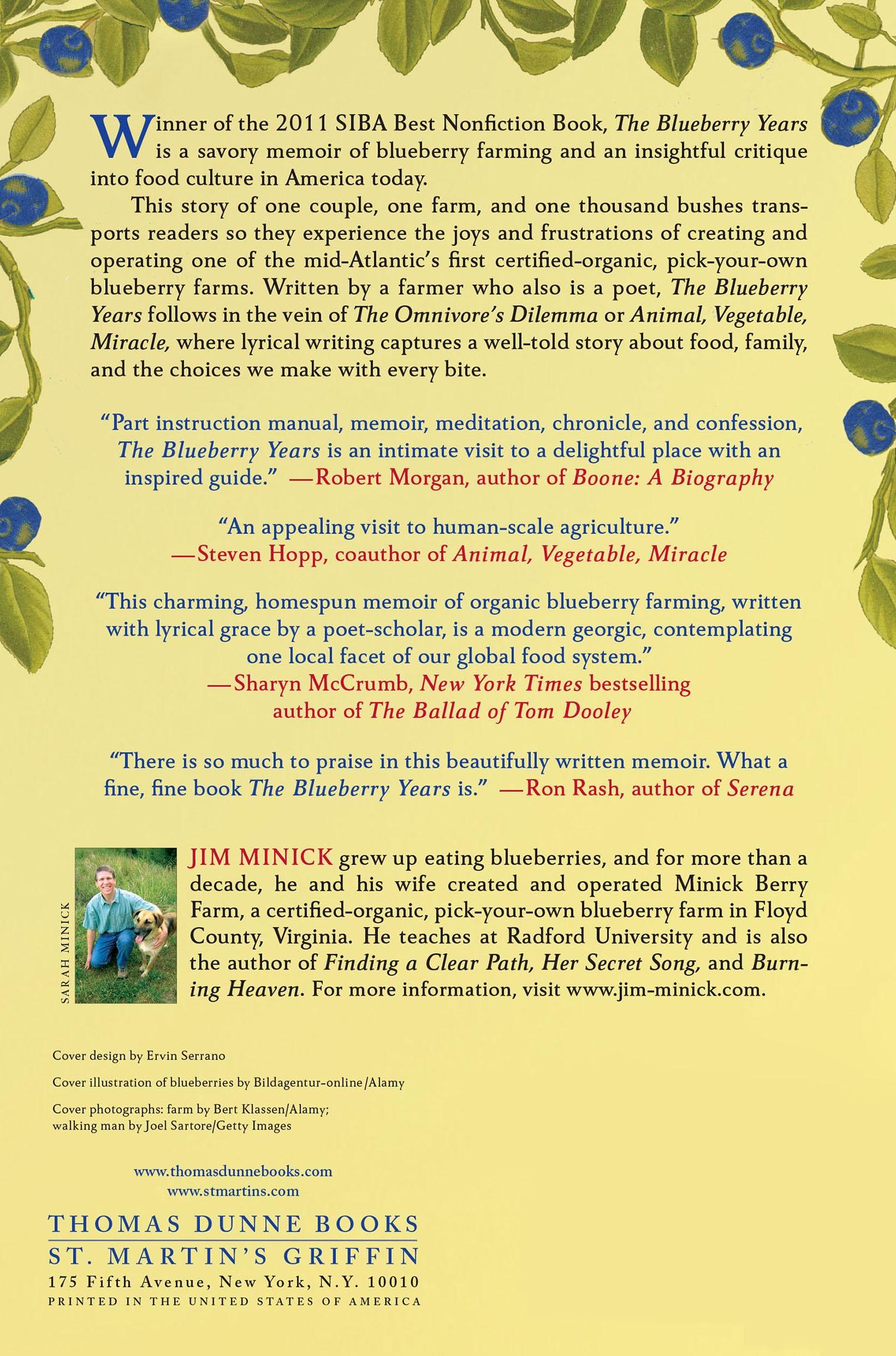 Rückseitencover The Blueberry Years