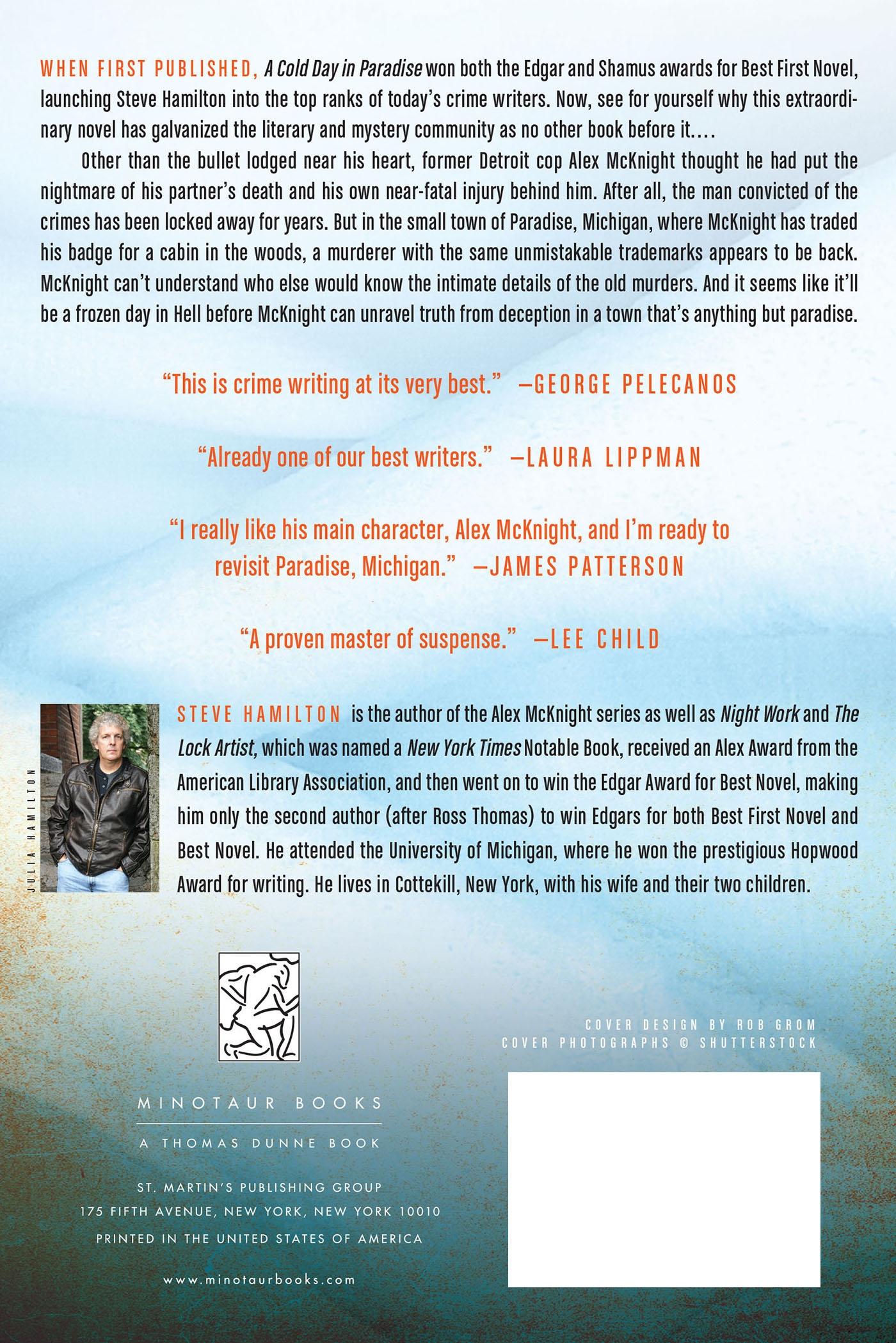 Rückseitencover A Cold Day in Paradise