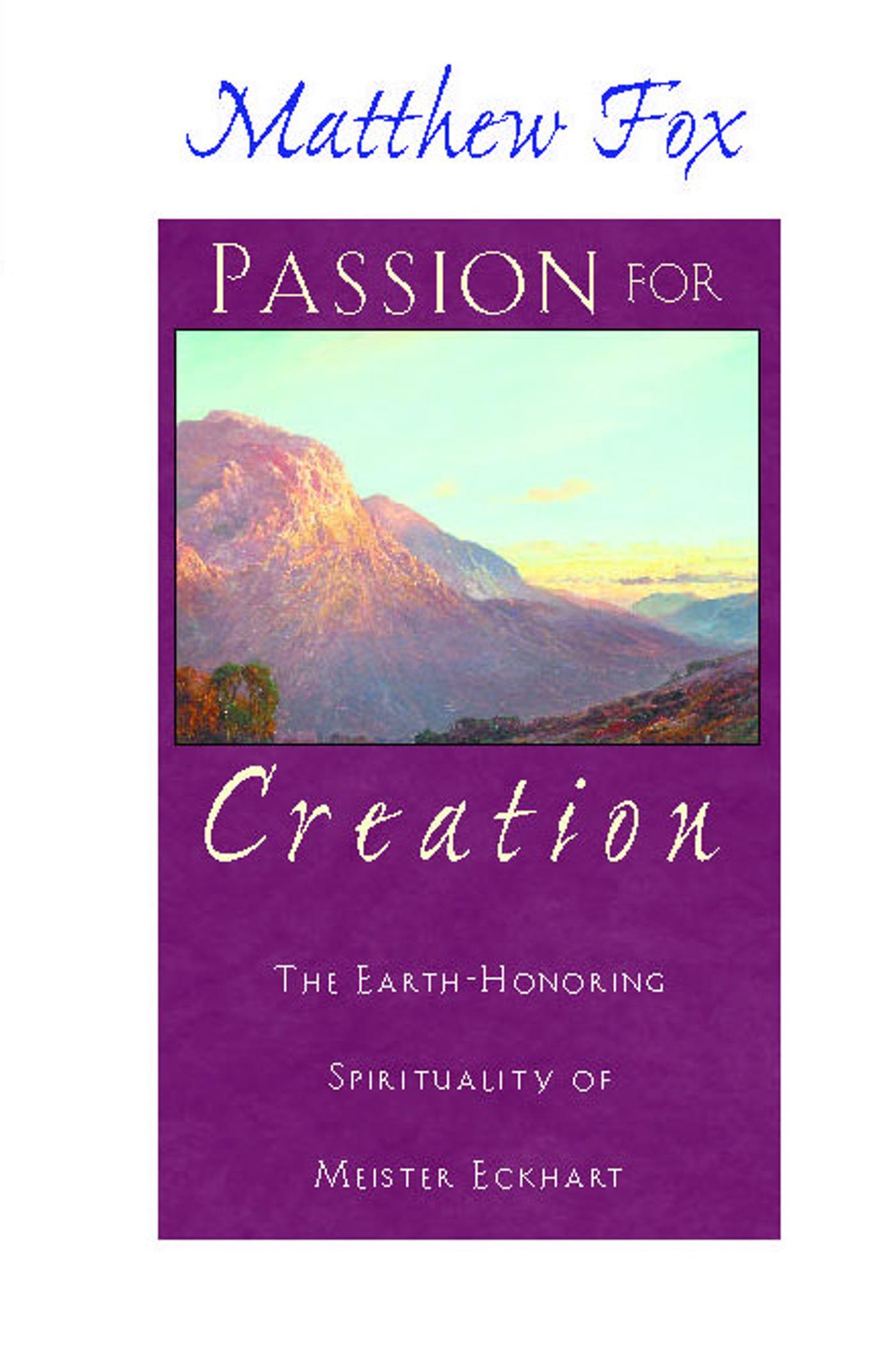 Vorderes Coverbild Passion for Creation
