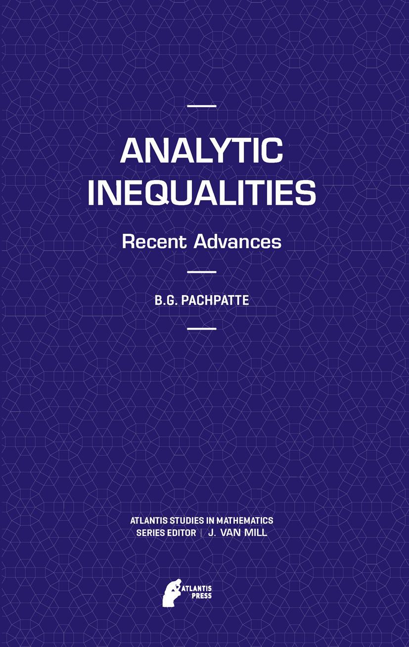 Vorderes Coverbild Analytic Inequalities