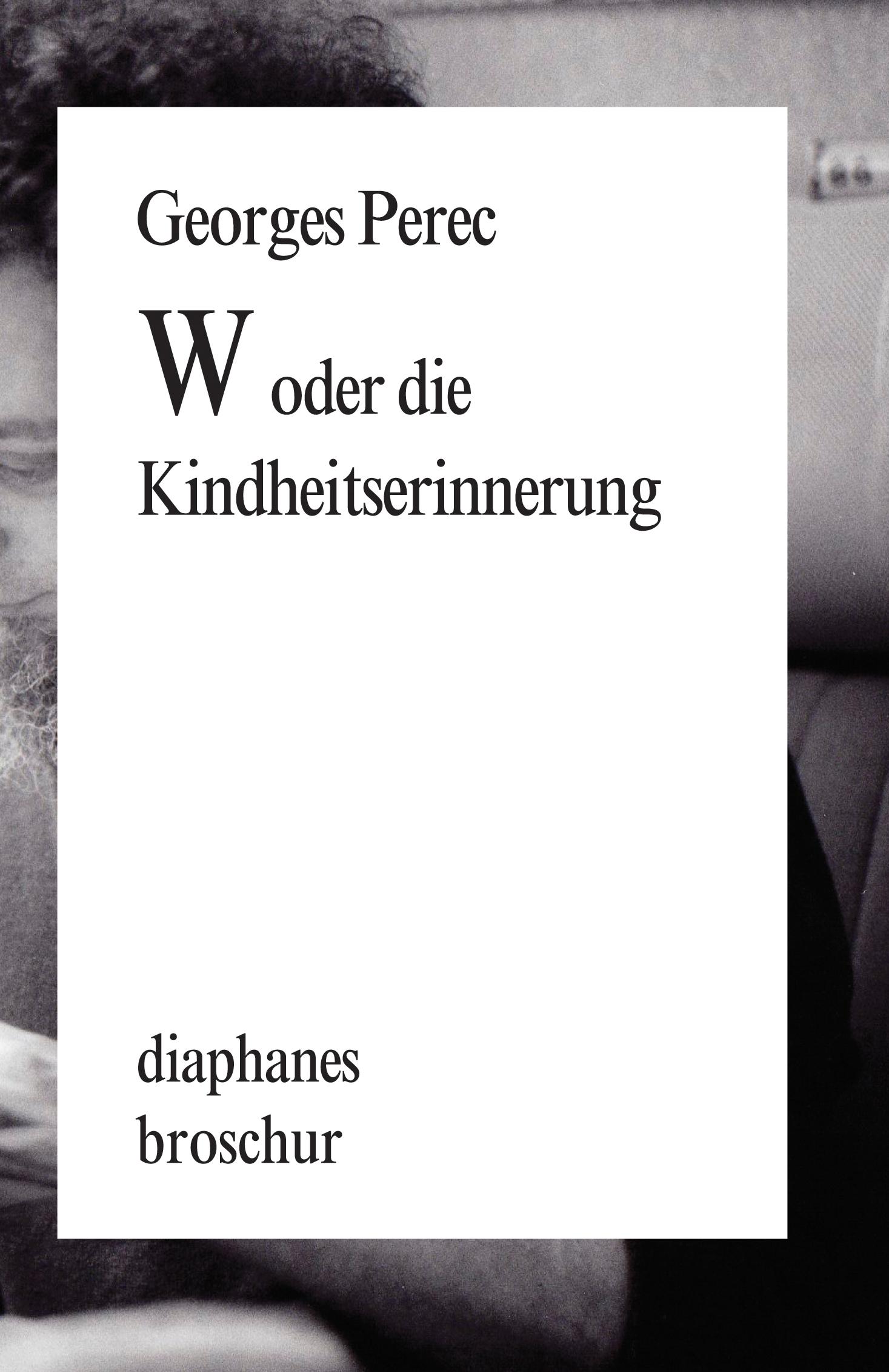 Vorderes Coverbild W oder die Kindheitserinnerung