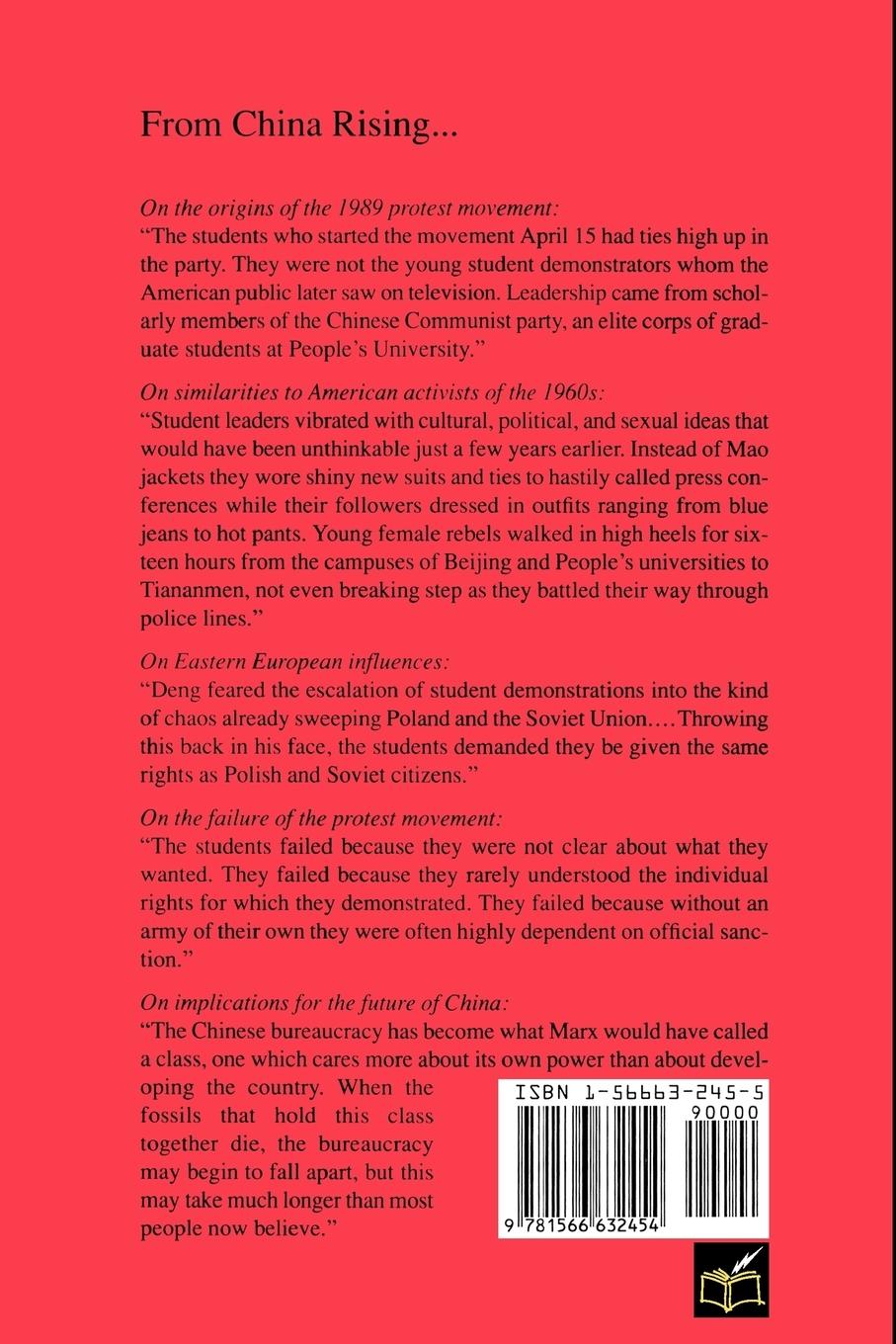 Rückseitencover China Rising