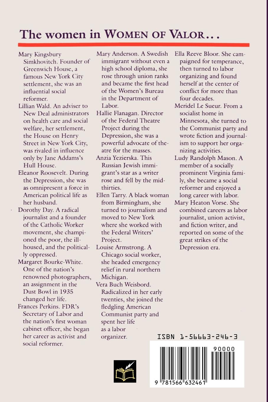 Rückseitencover Women of Valor