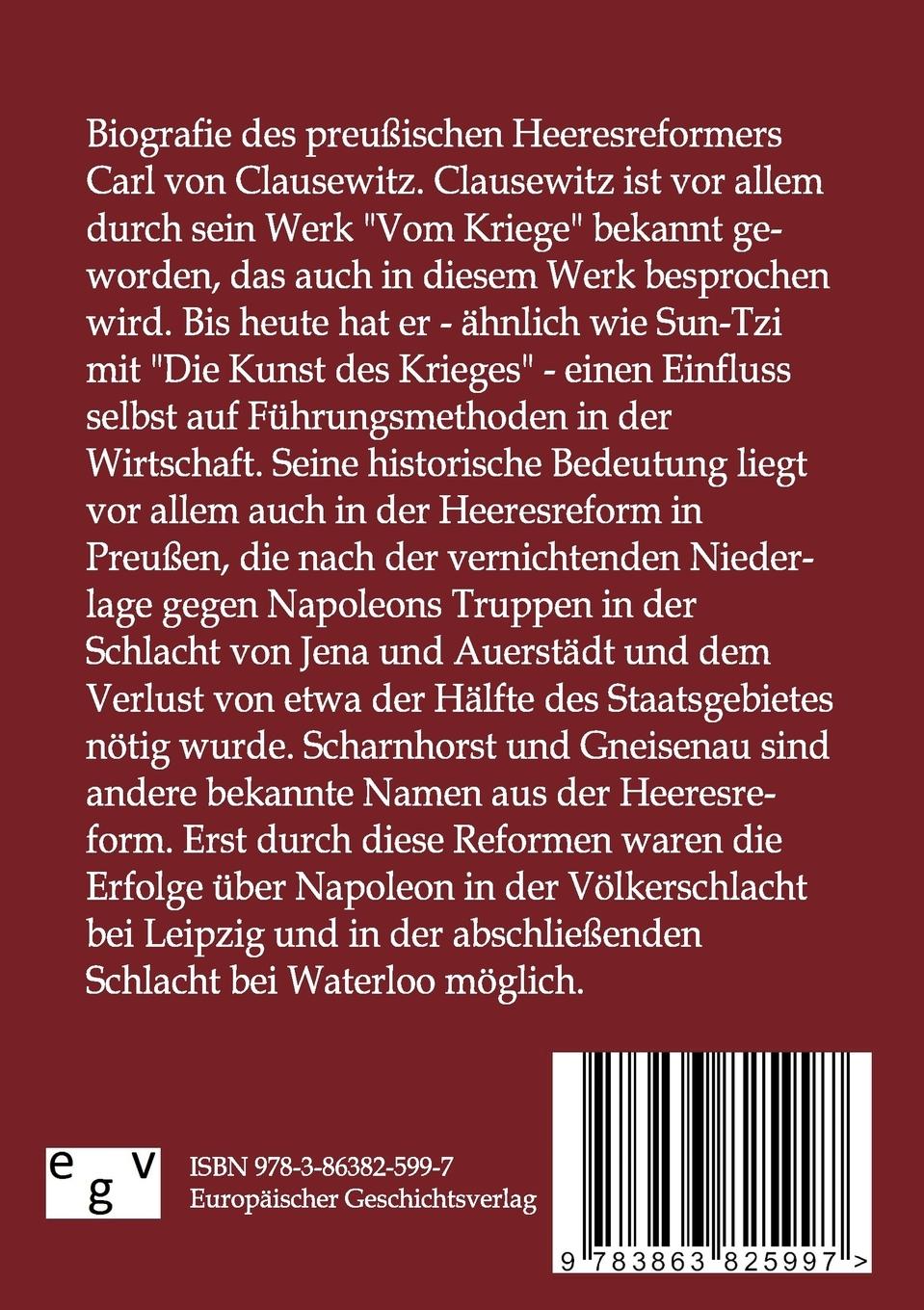 Rückseitencover Clausewitz