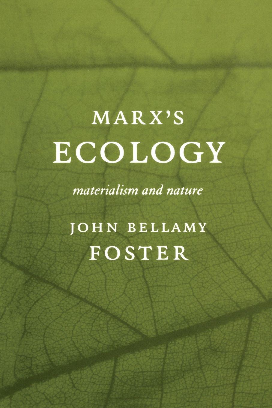 Vorderes Coverbild Marx's Ecology