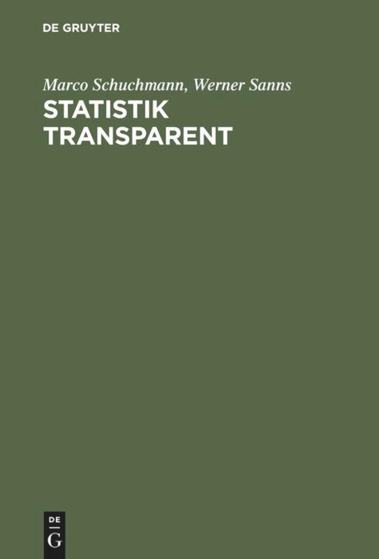 Vorderes Coverbild Statistik transparent