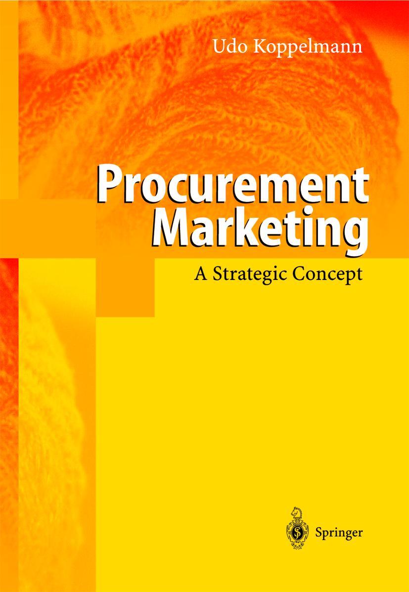 Vorderes Coverbild Procurement Marketing
