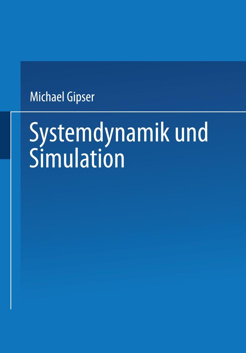 Vorderes Coverbild Systemdynamik und Simulation