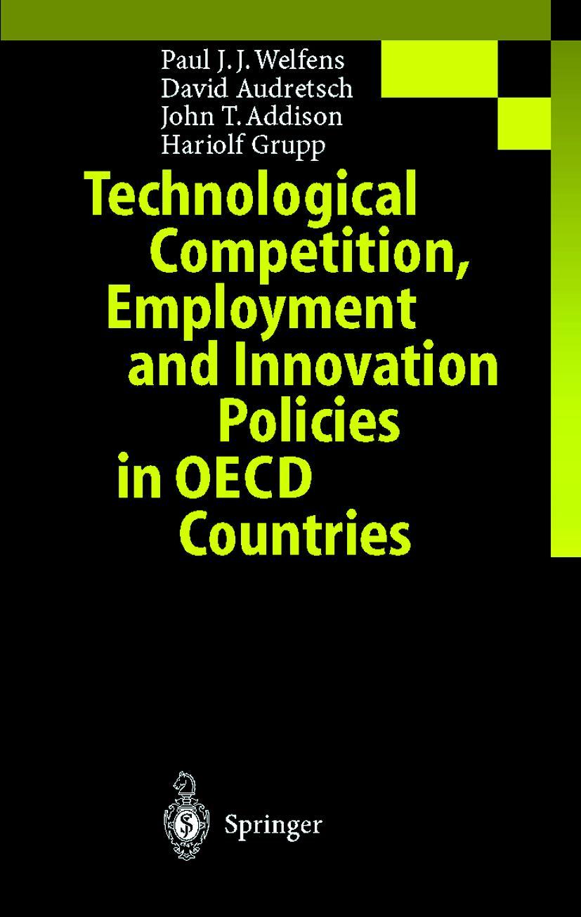 Vorderes Coverbild Technological Competition, Employment and Innovation Policies in OECD Countries