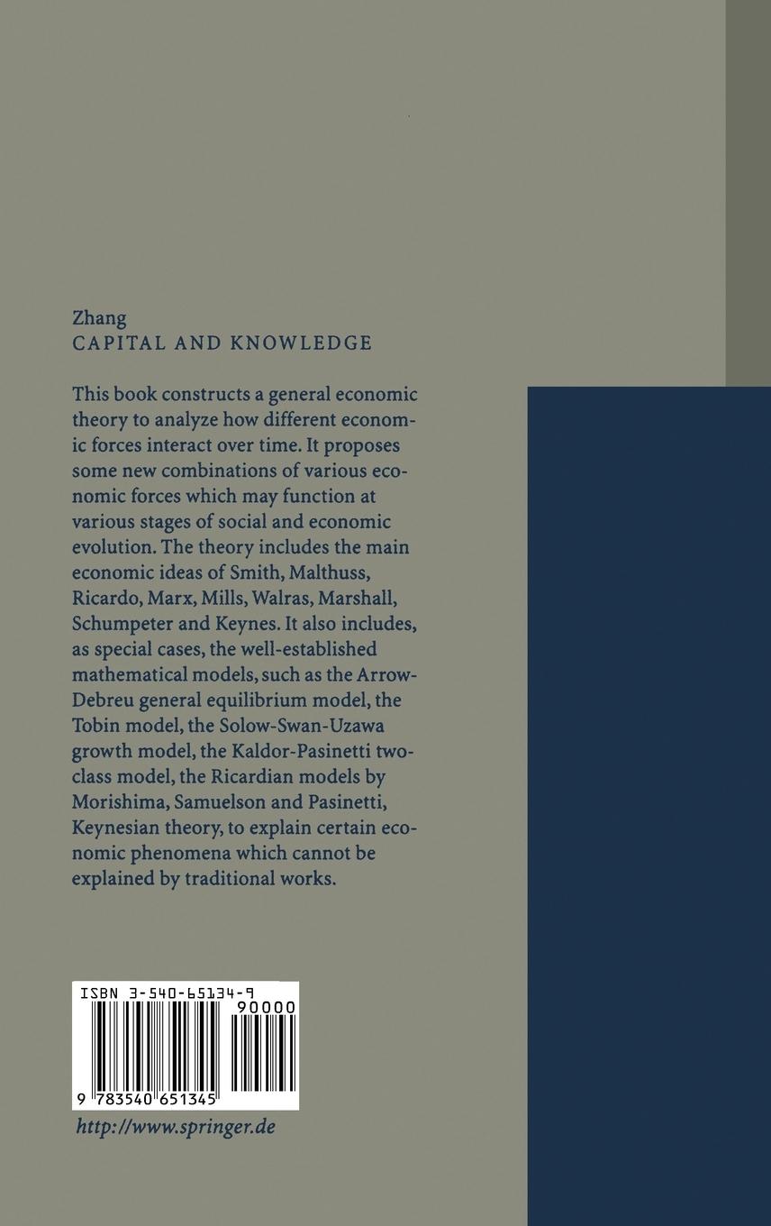 Rückseitencover Capital and Knowledge