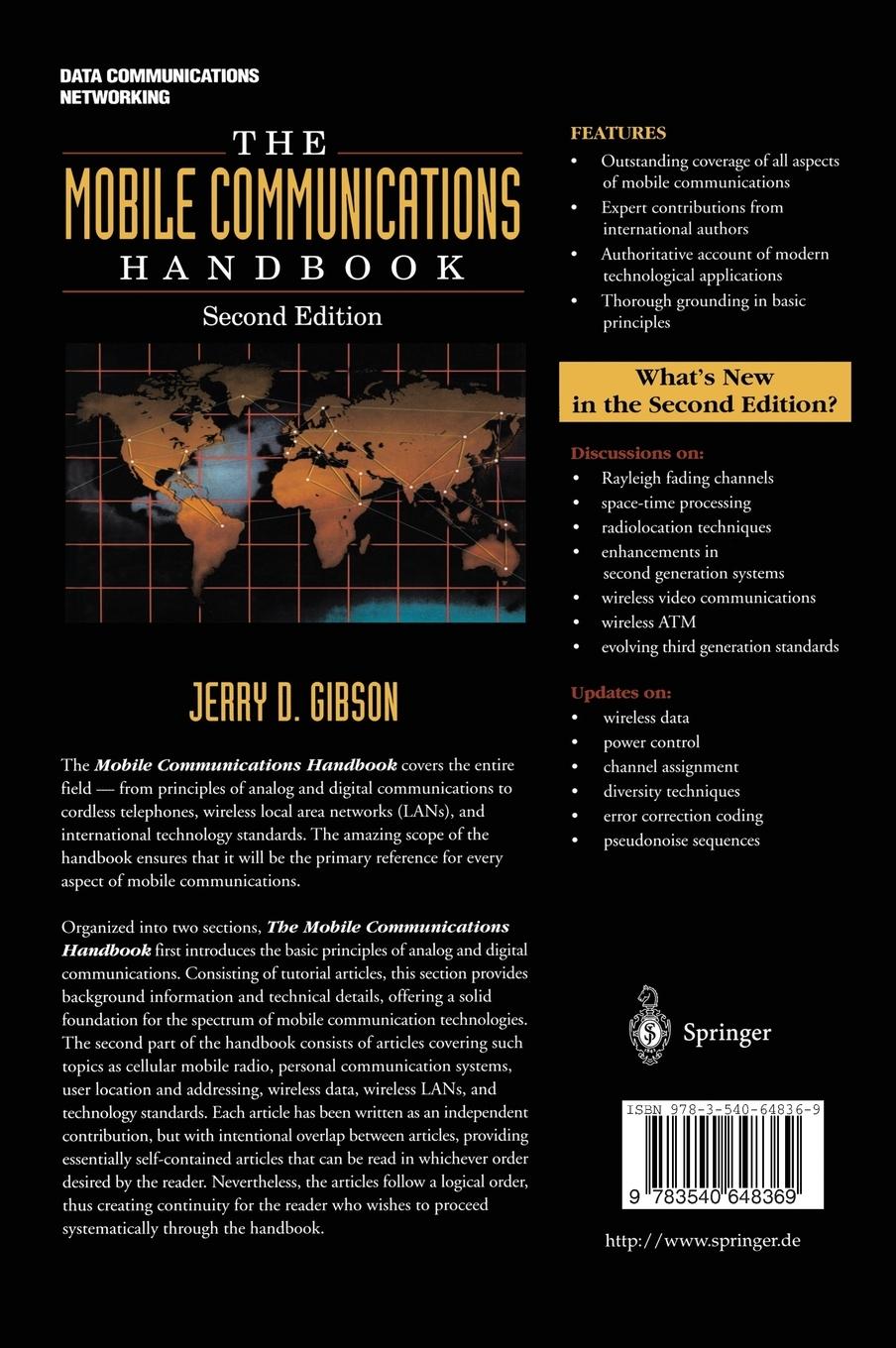 Rückseitencover The Mobile Communications Handbook