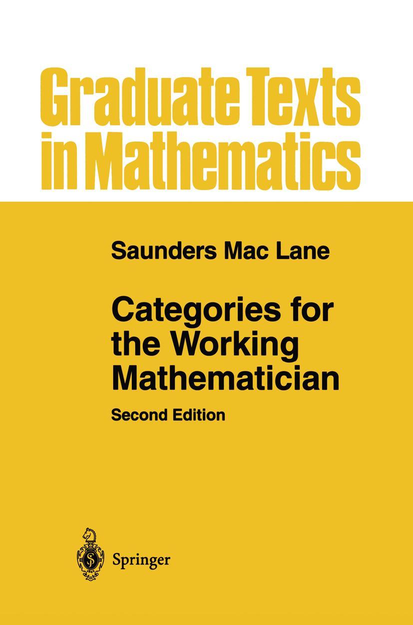 Vorderes Coverbild Categories for the Working Mathematician