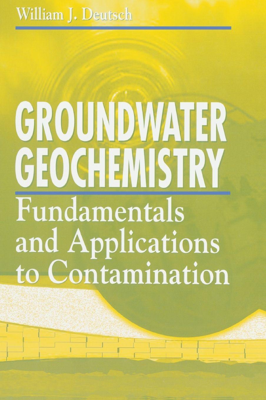 Vorderes Coverbild Groundwater Geochemistry