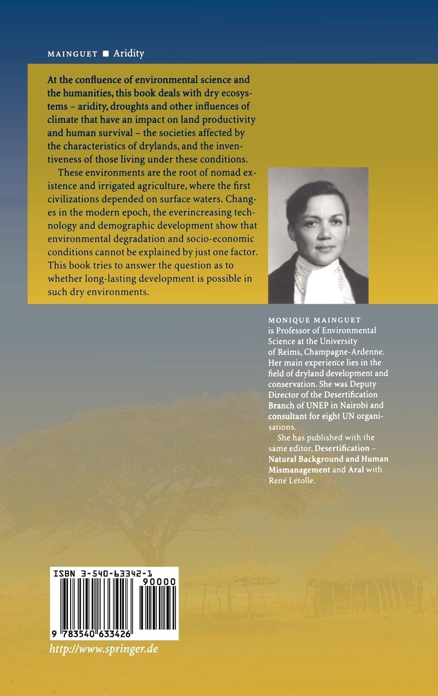 Rückseitencover Aridity