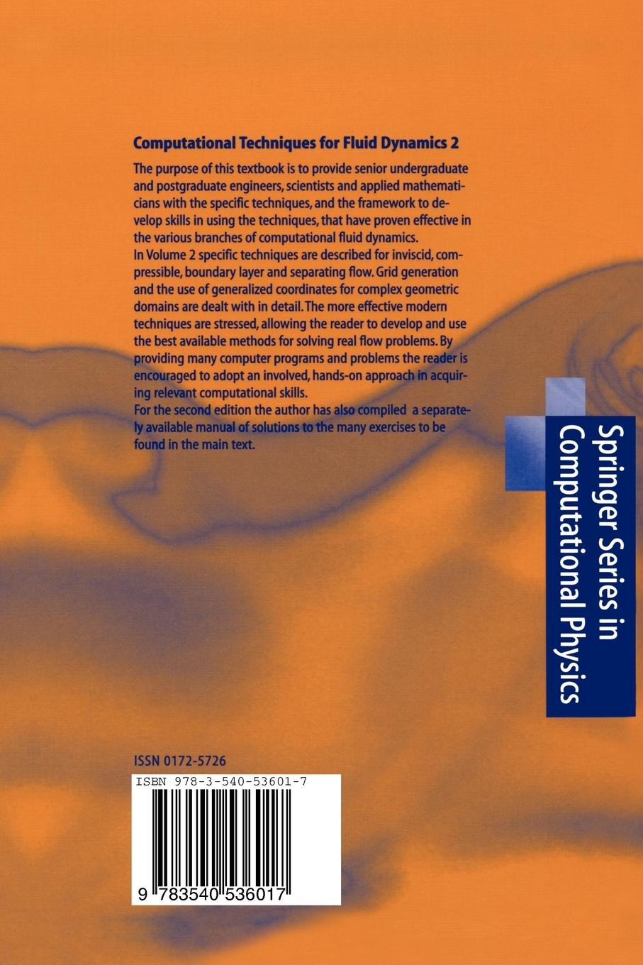Rückseitencover Computational Techniques for Fluid Dynamics 2