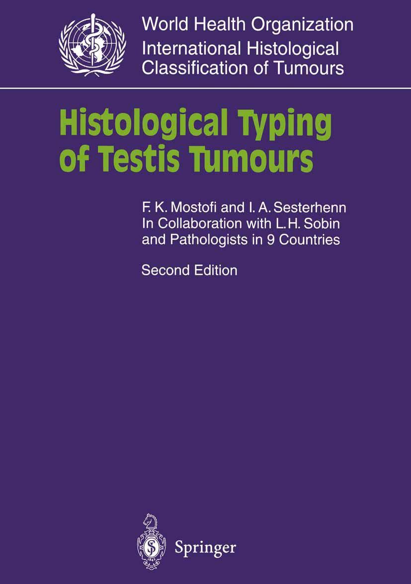 Vorderes Coverbild Histological Typing of Testis Tumours