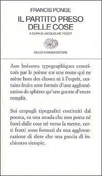 Vorderes Coverbild Il partito preso delle cose