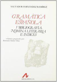 Vorderes Coverbild Bibliografía, nómina literaria e índices