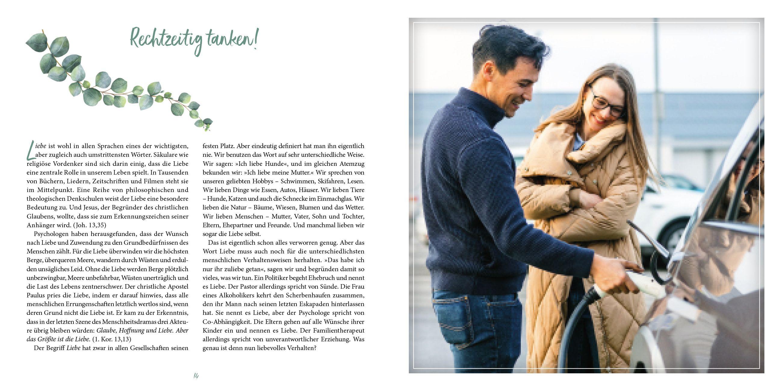 Beispielinhalt (Bild) Die fünf Sprachen der Liebe