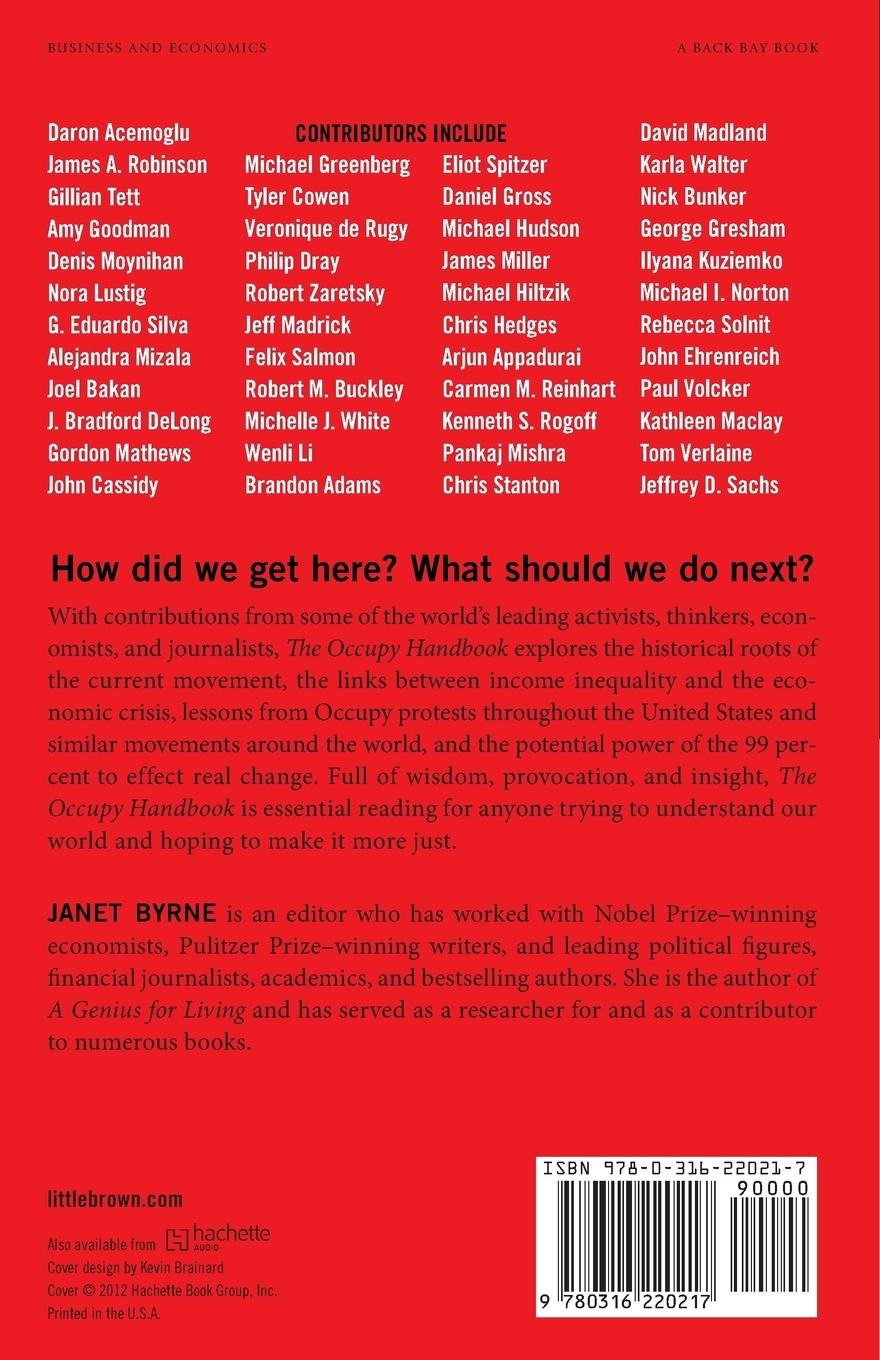 Rückseitencover The Occupy Handbook