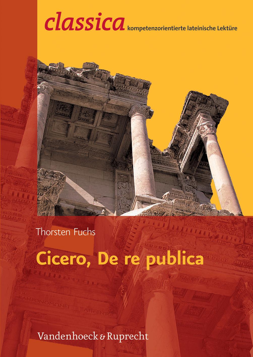 Vorderes Coverbild Cicero, De re publica