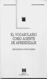 Vorderes Coverbild El vocabulario como agente de aprendizaje