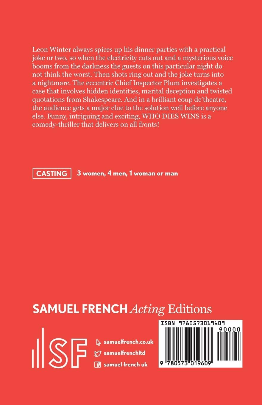 Rückseitencover Who Dies Wins