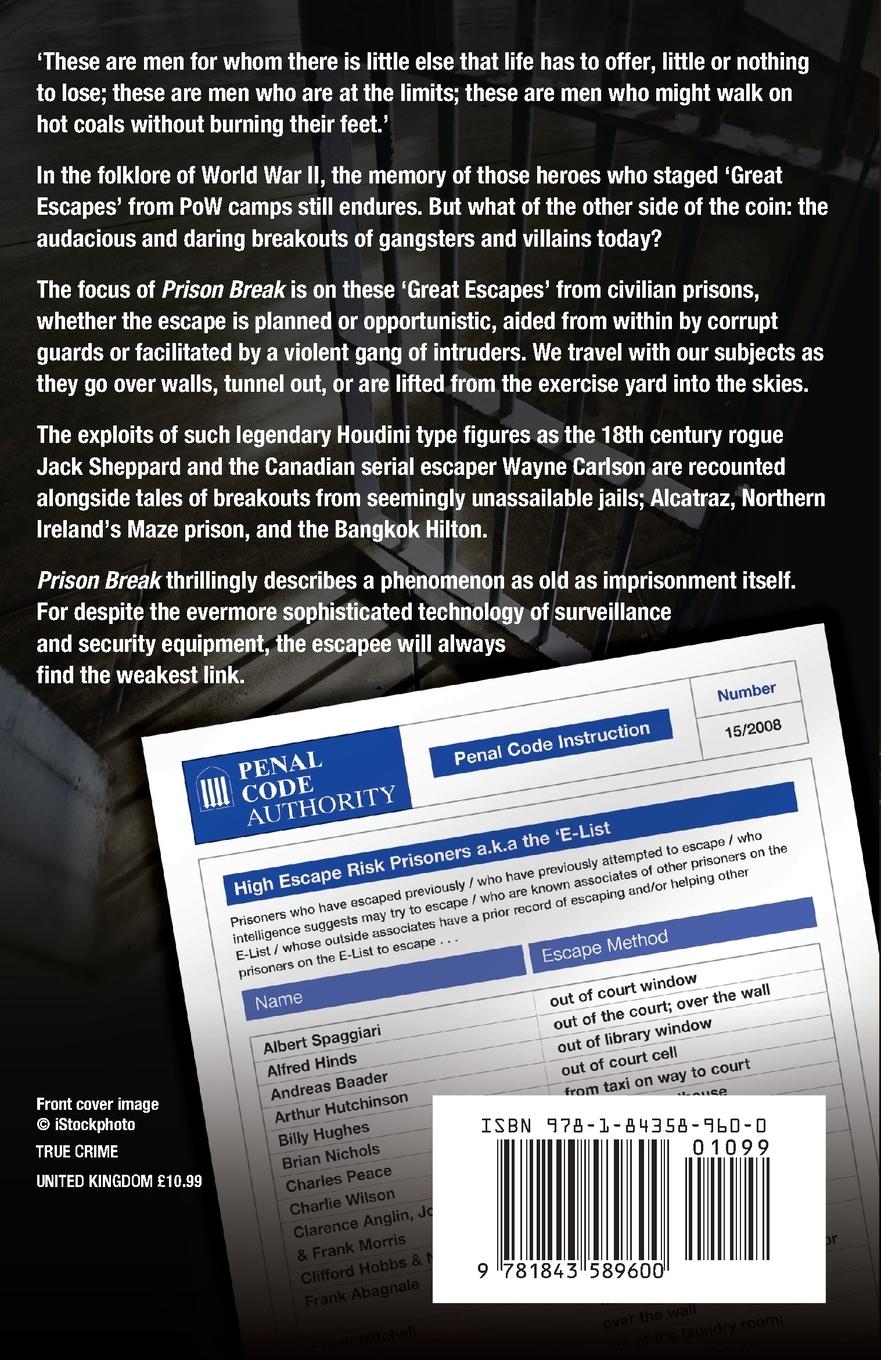 Rückseitencover Prison Break - True Stories of the World's Greatest Escapes
