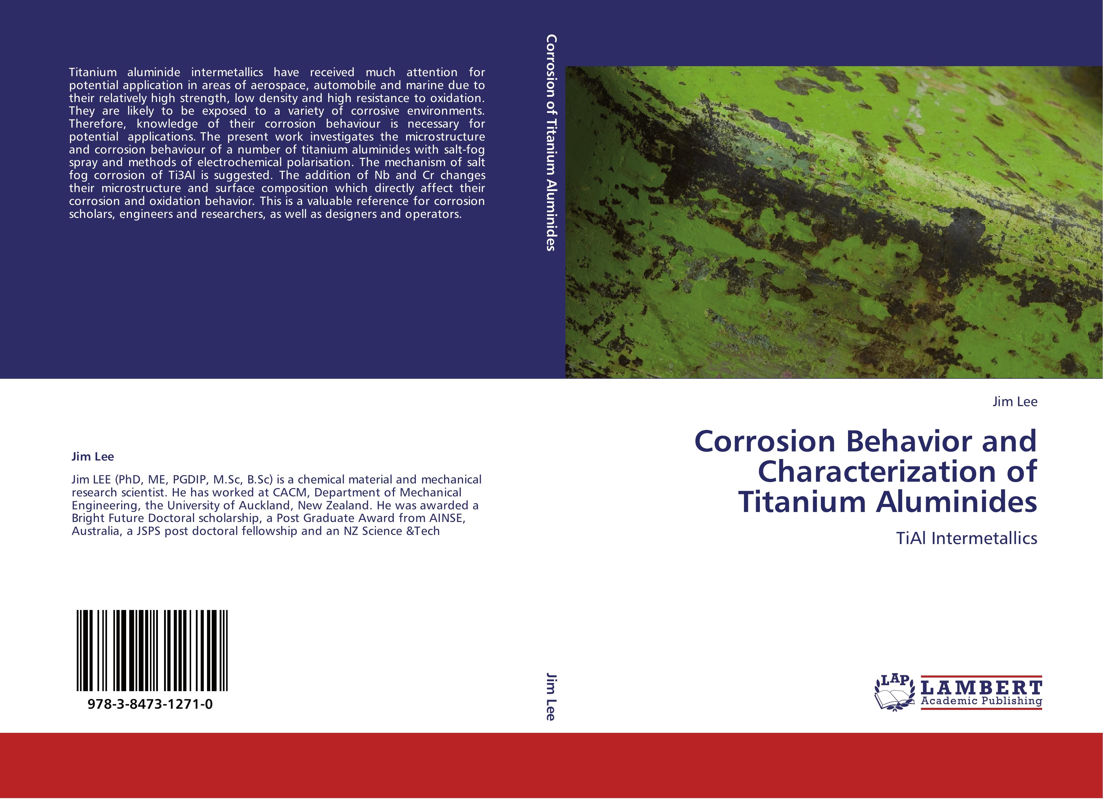 Vorderes Coverbild Corrosion Behavior and Characterization of Titanium Aluminides