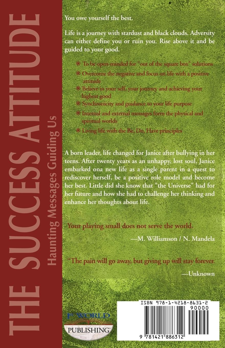 Rückseitencover The Success Attitude; Haunting Messages Guiding Us