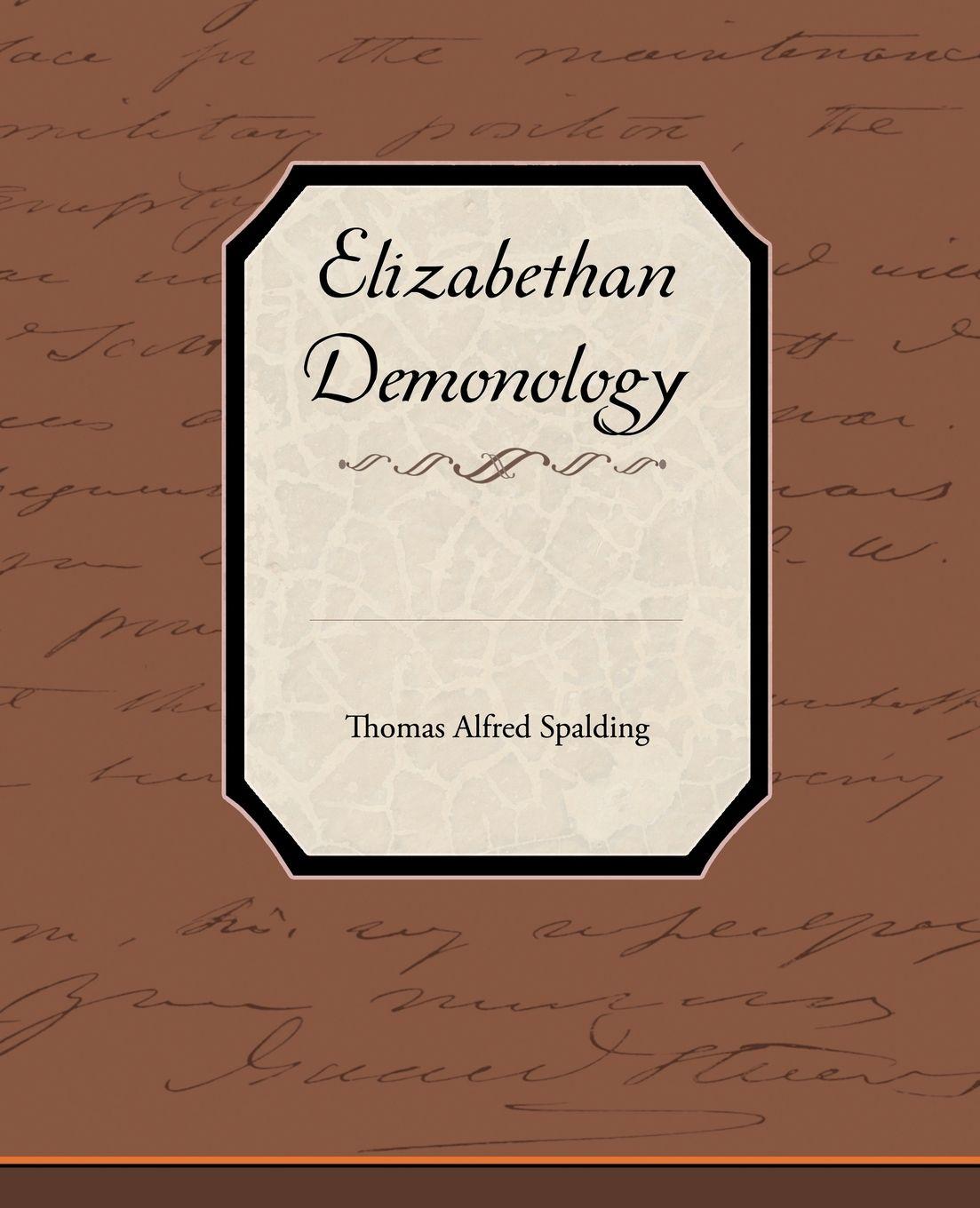 Vorderes Coverbild Elizabethan Demonology