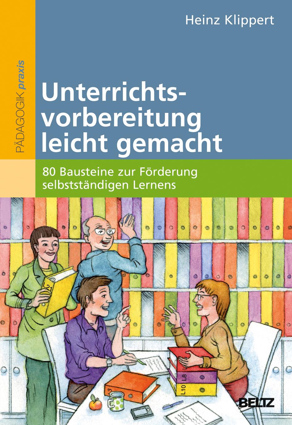 Vorderes Coverbild Unterrichtsvorbereitung leicht gemacht