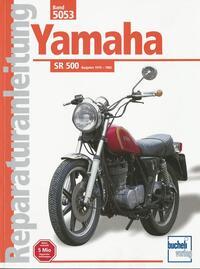 Vorderes Coverbild Yamaha SR 500 ab 1979 bis 1983