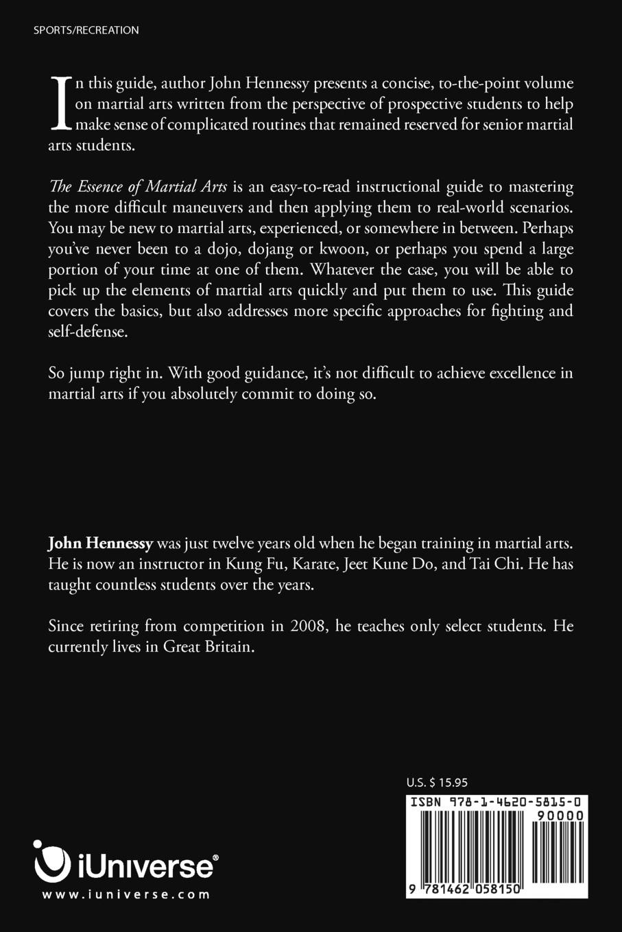 Rückseitencover The Essence of Martial Arts