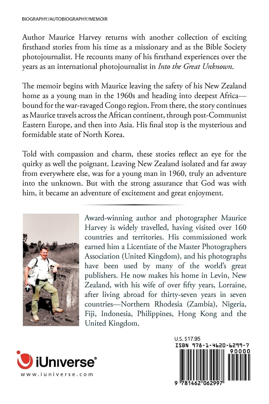 Rückseitencover Into the Great Unknown