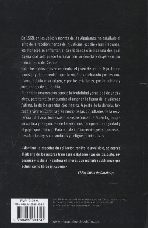 Rückseitencover La mano de Fátima. Edición limitada