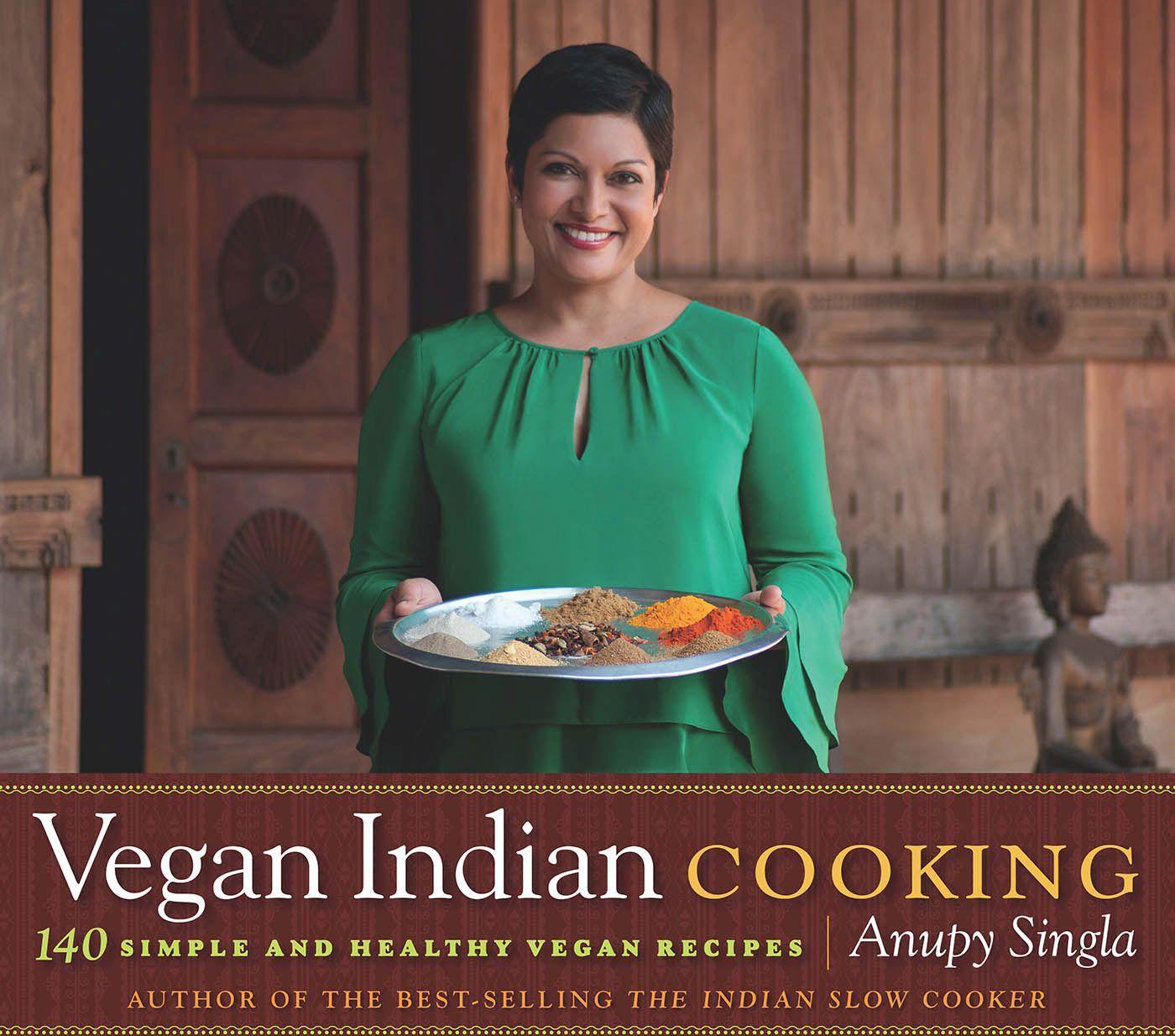Vorderes Coverbild Vegan Indian Cooking