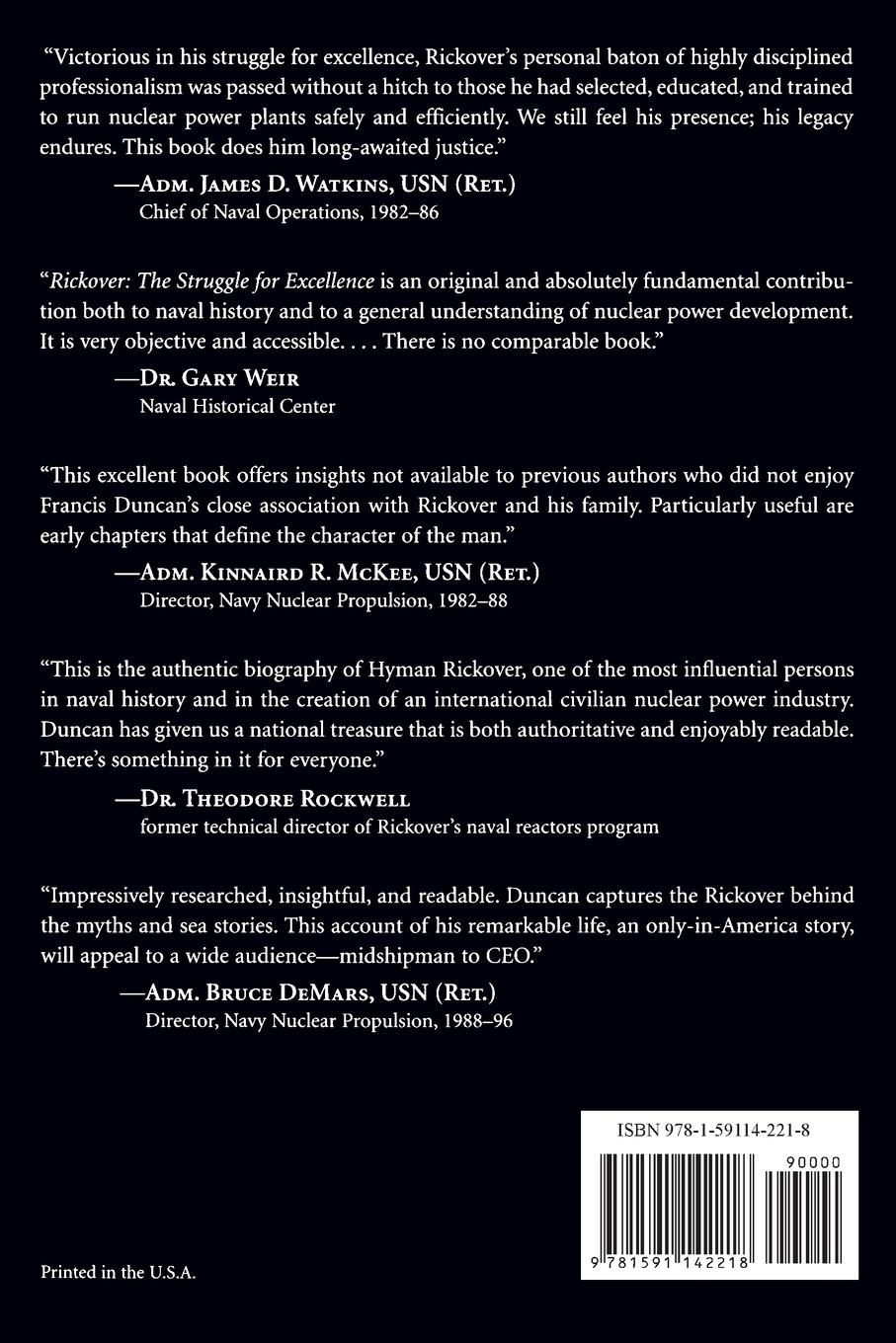 Rückseitencover Rickover