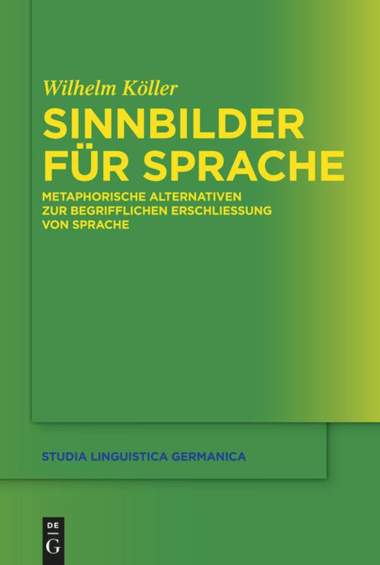 Vorderes Coverbild Sinnbilder für Sprache