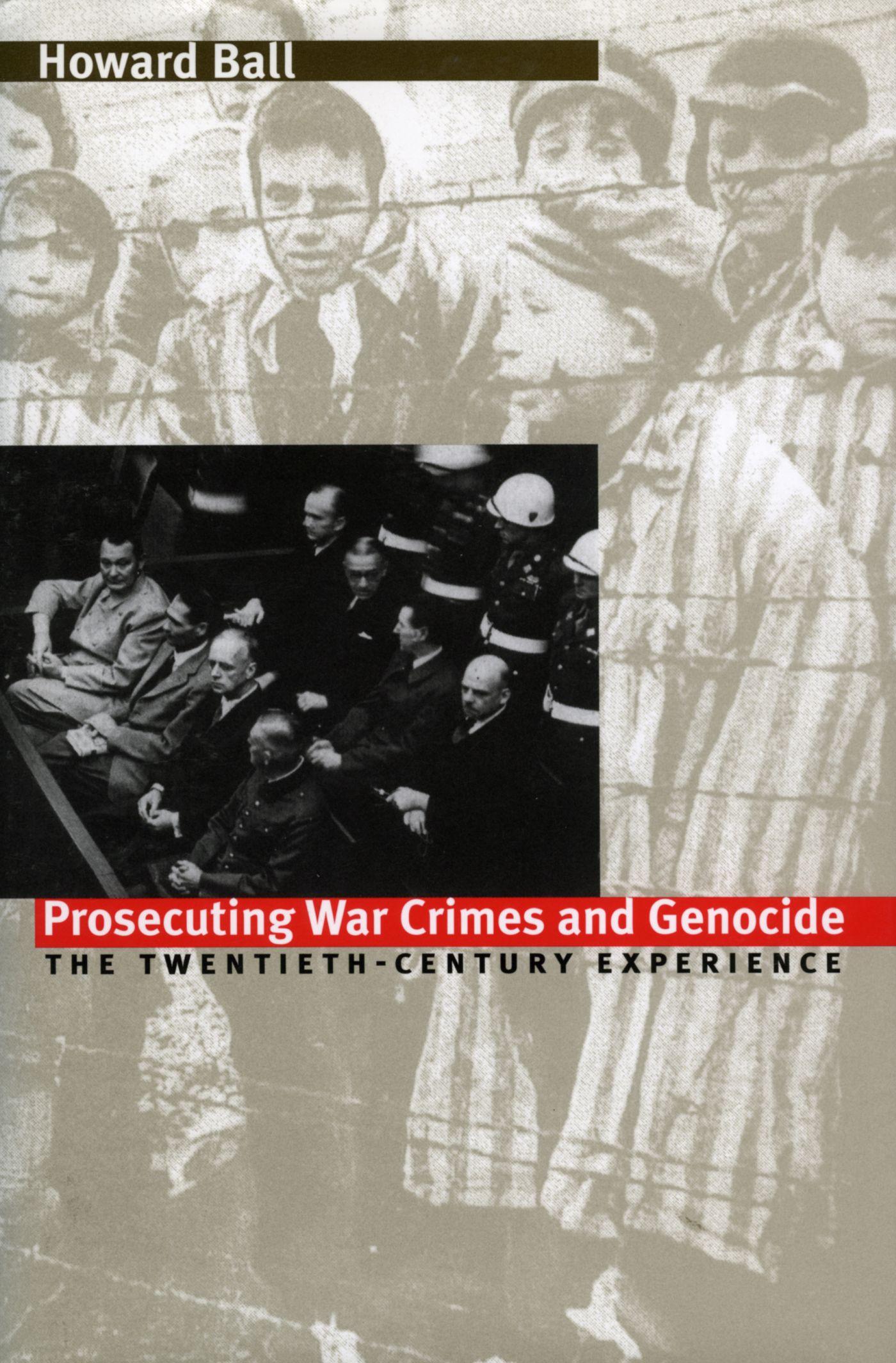 Vorderes Coverbild Prosecuting War Crimes and Genocide