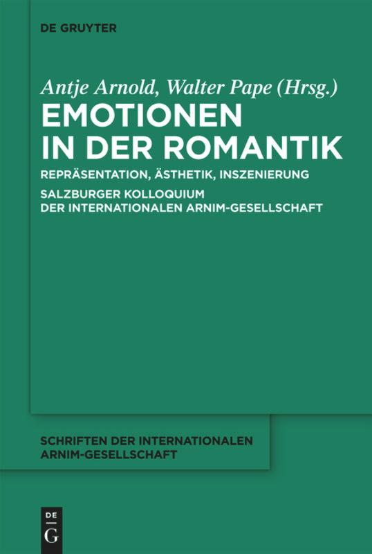 Vorderes Coverbild Emotionen in der Romantik