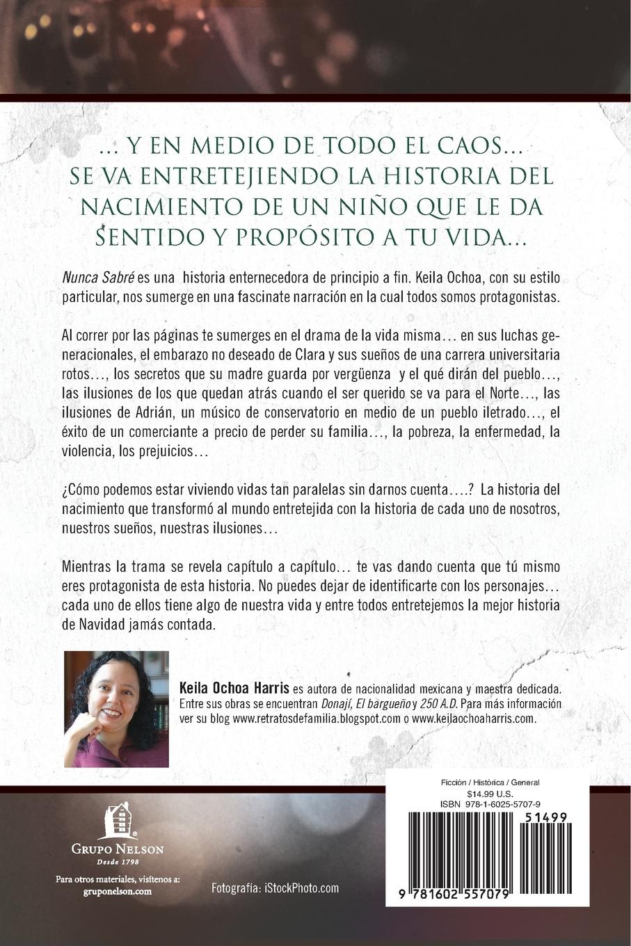 Rückseitencover La Nunca Sabr¿¿