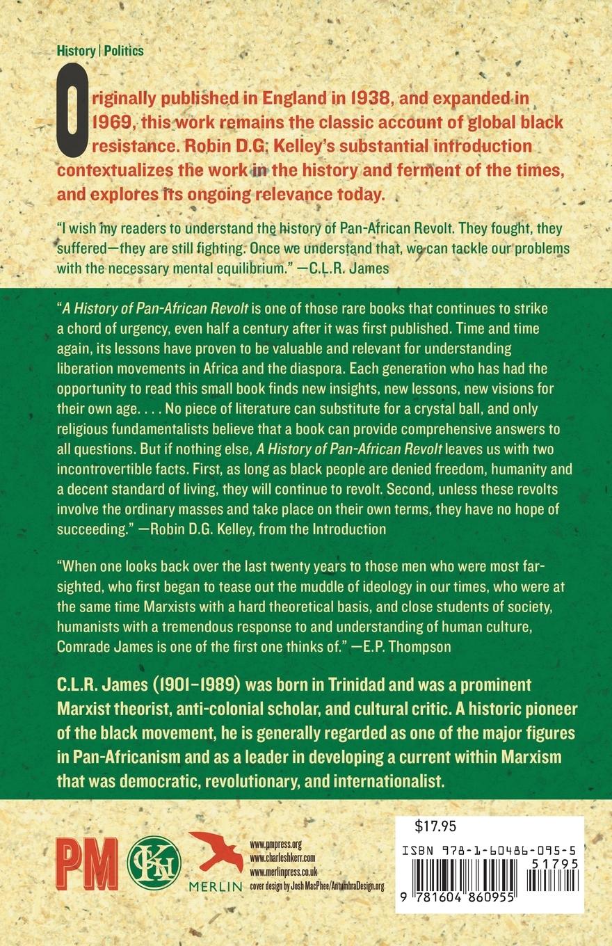 Rückseitencover History of Pan-African Revolt