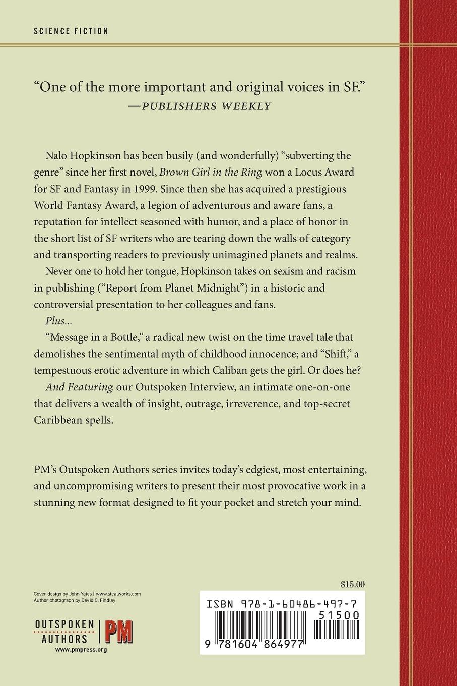 Rückseitencover Report from Planet Midnight