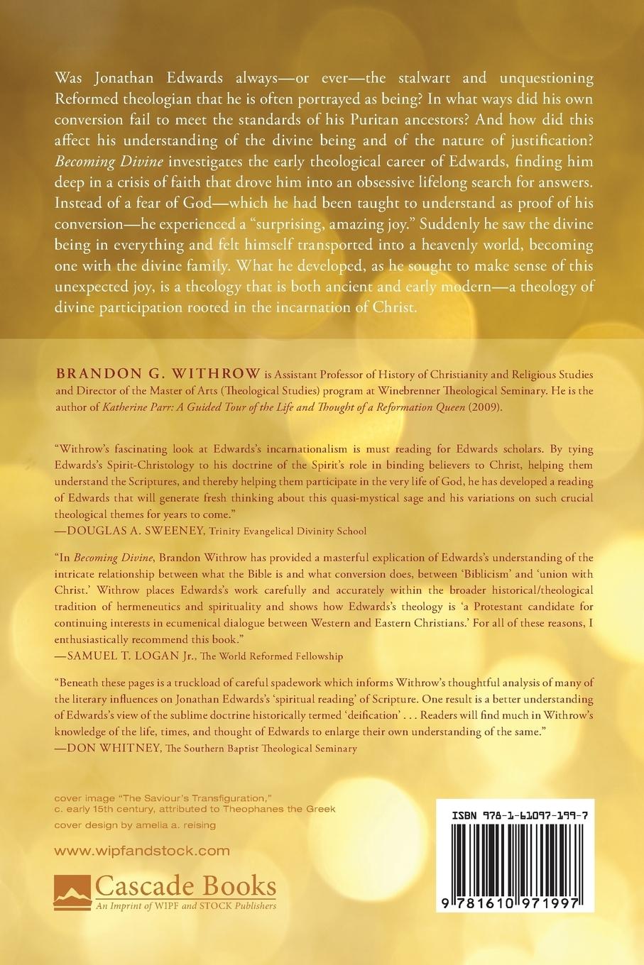 Rückseitencover Becoming Divine