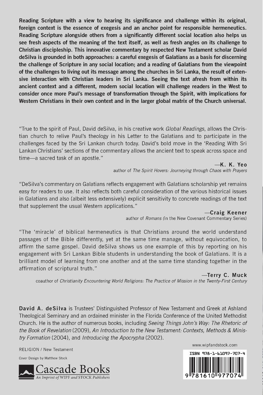 Rückseitencover Global Readings