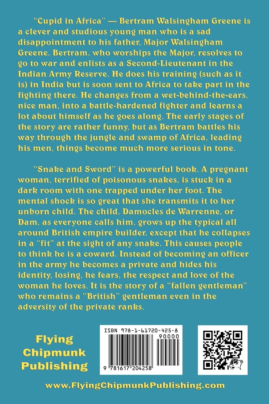 Rückseitencover Cupid in Africa & Snake and Sword