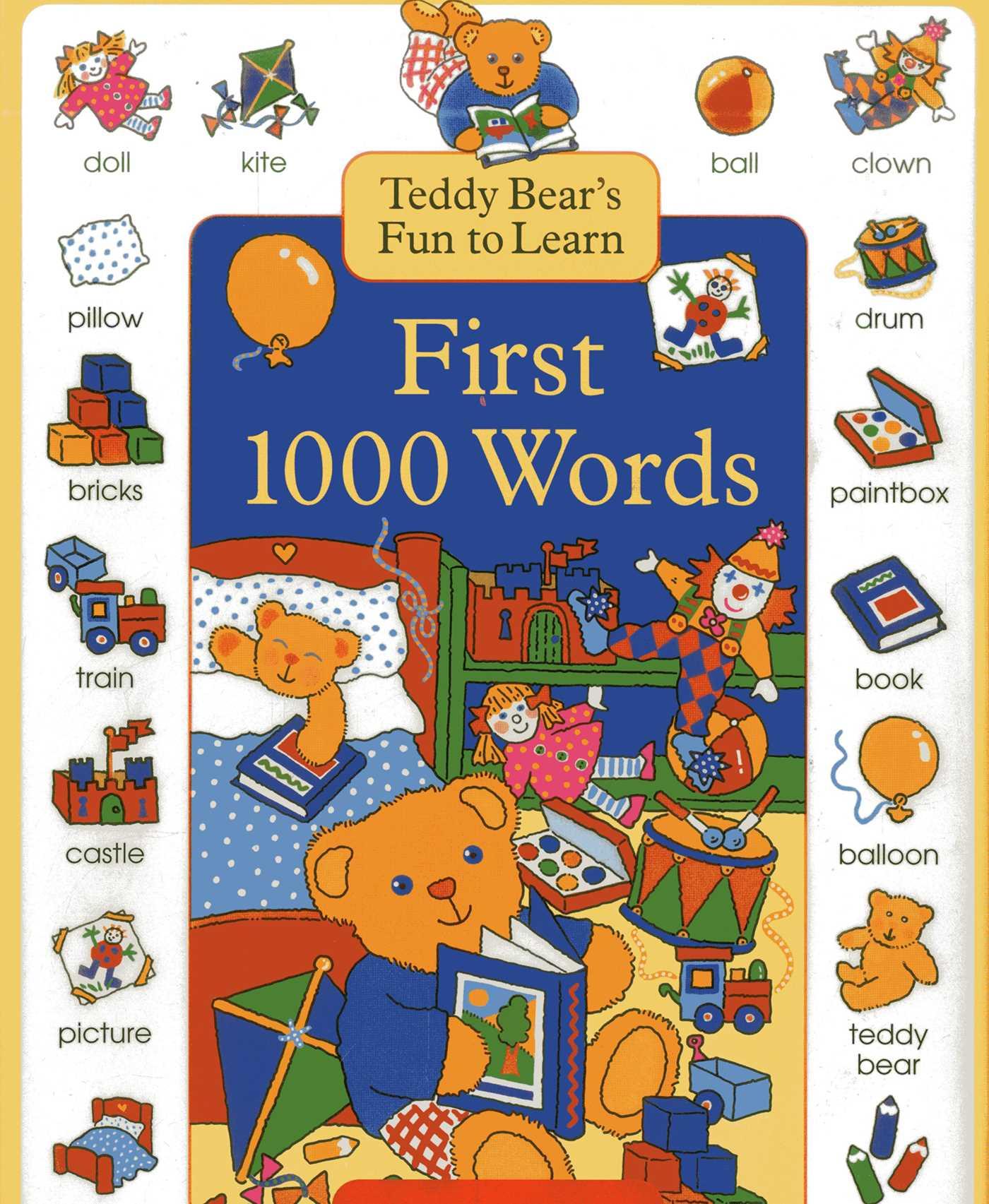 Vorderes Coverbild Teddy Bear's Fun to Learn First 1000 Words