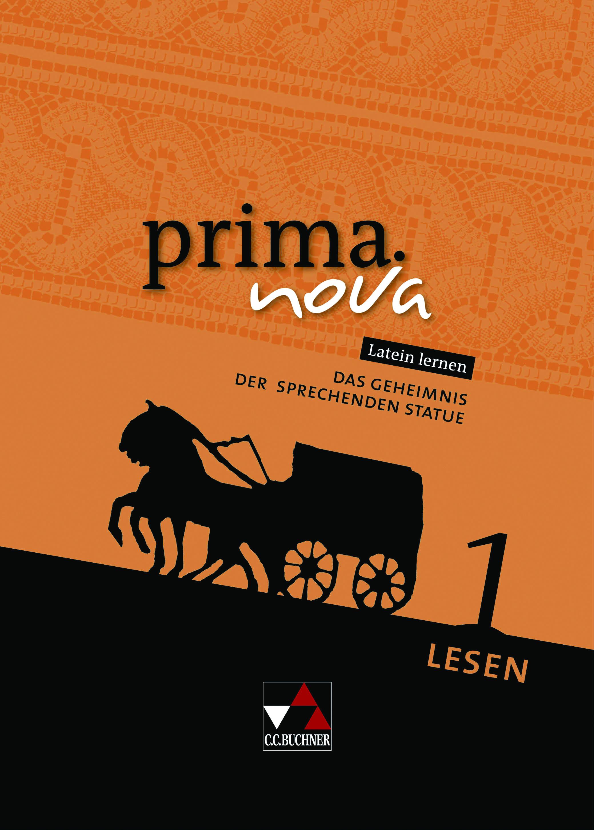 Vorderes Coverbild prima.nova Palette Lesen 1. Das Geheimnis der sprechenden Statue